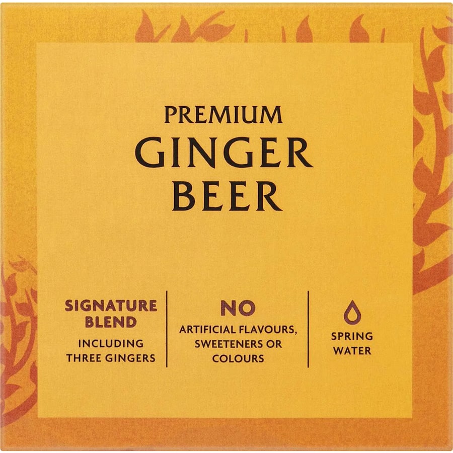 Fever Tree Ginger Beer Premium 250ml cans 4pack