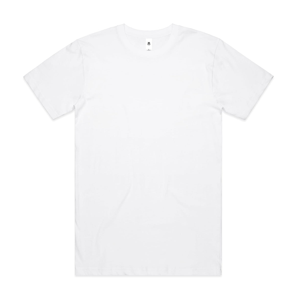 AS Colour, Block Tee 5050 - White - 3XL