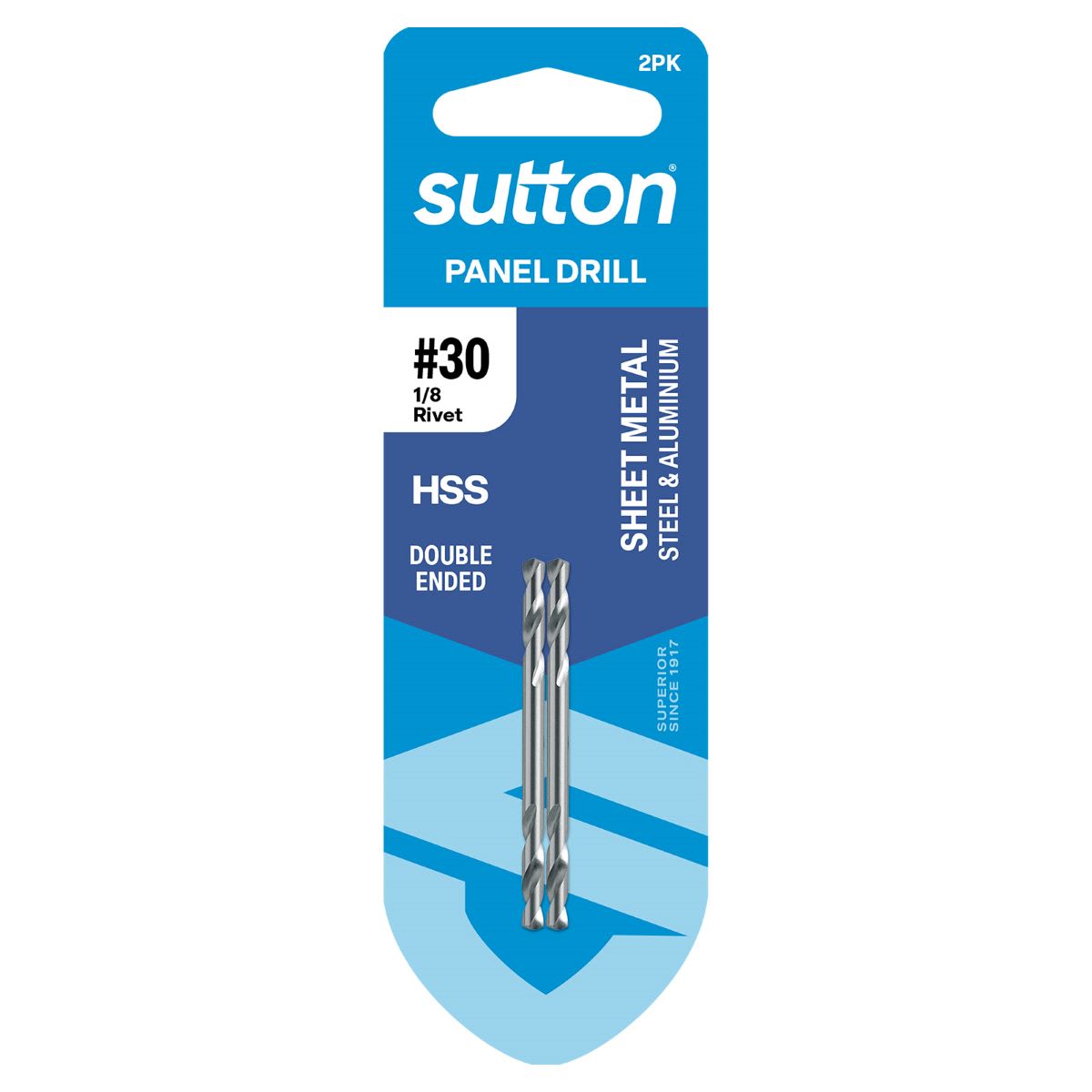 Sutton Double Ended Panel Drill #30 (3.26mm) (Each)
