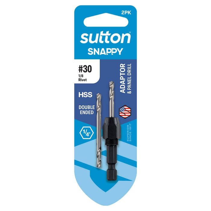 Sutton Snappy Adaptor & Panel Drill #30 (Each)