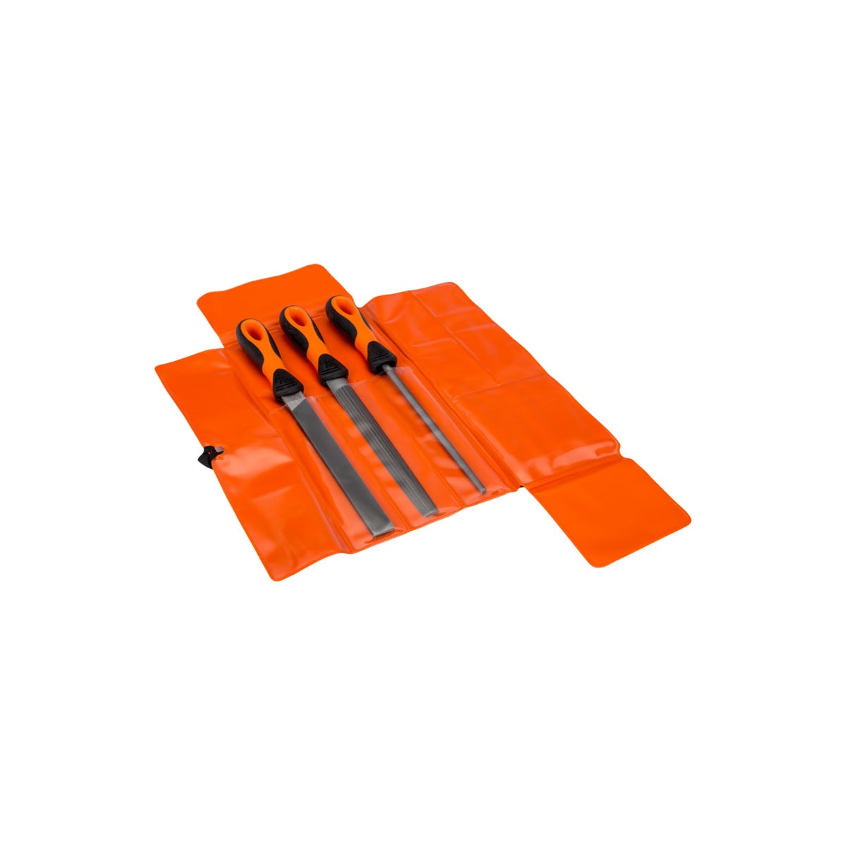 Bahco Ergo Engineering File Set Second Cut 200mm Pack of 3 (Set)