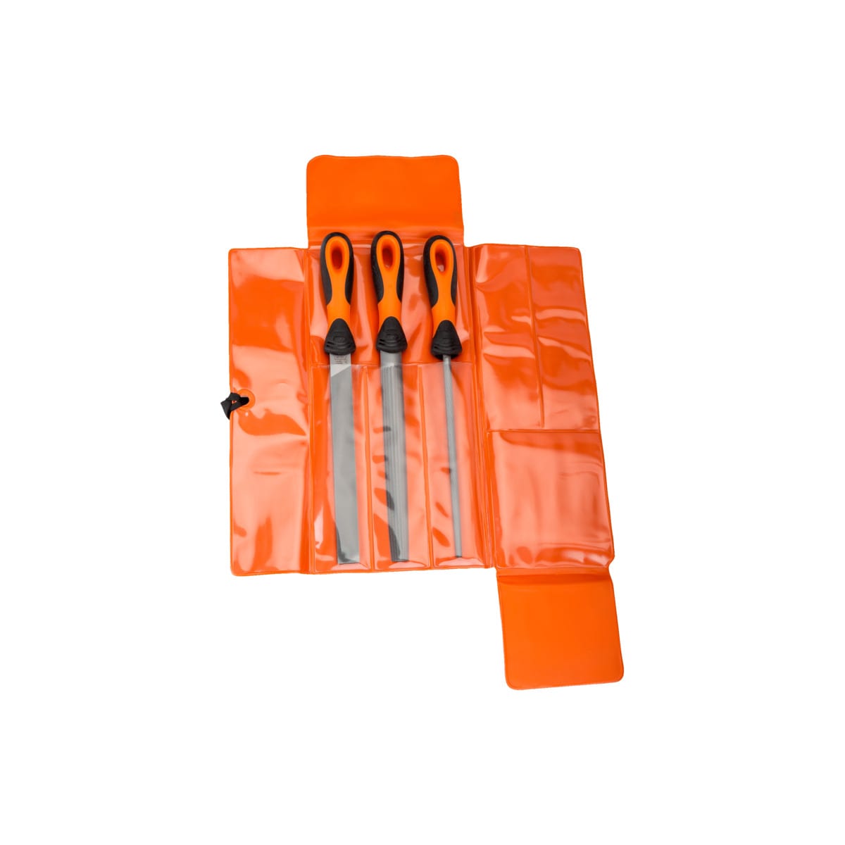 Bahco Ergo Engineering File Set Second Cut 200mm Pack of 3 (Set)