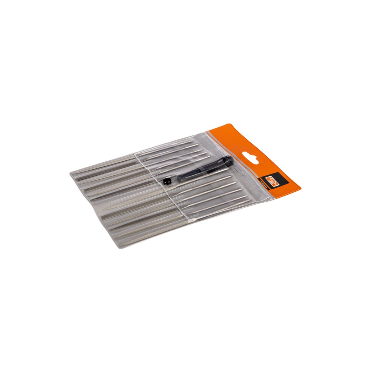 Bahco Needle File Set Smooth Cut Unhandled 160mm Pack of 12 (Set)