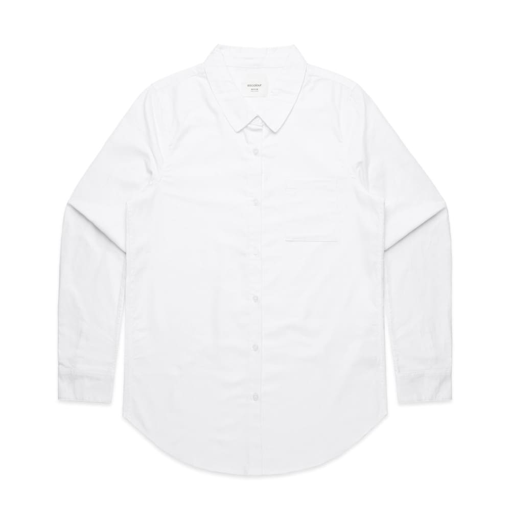 AS Colour, Women's Oxford Shirt 4401 - White - XL