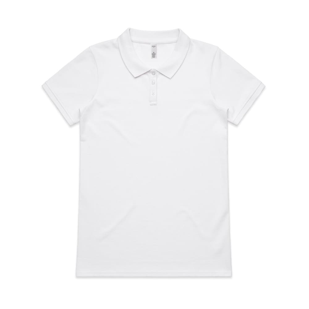 AS Colour, Women's Pique Polo 4411 - White - L