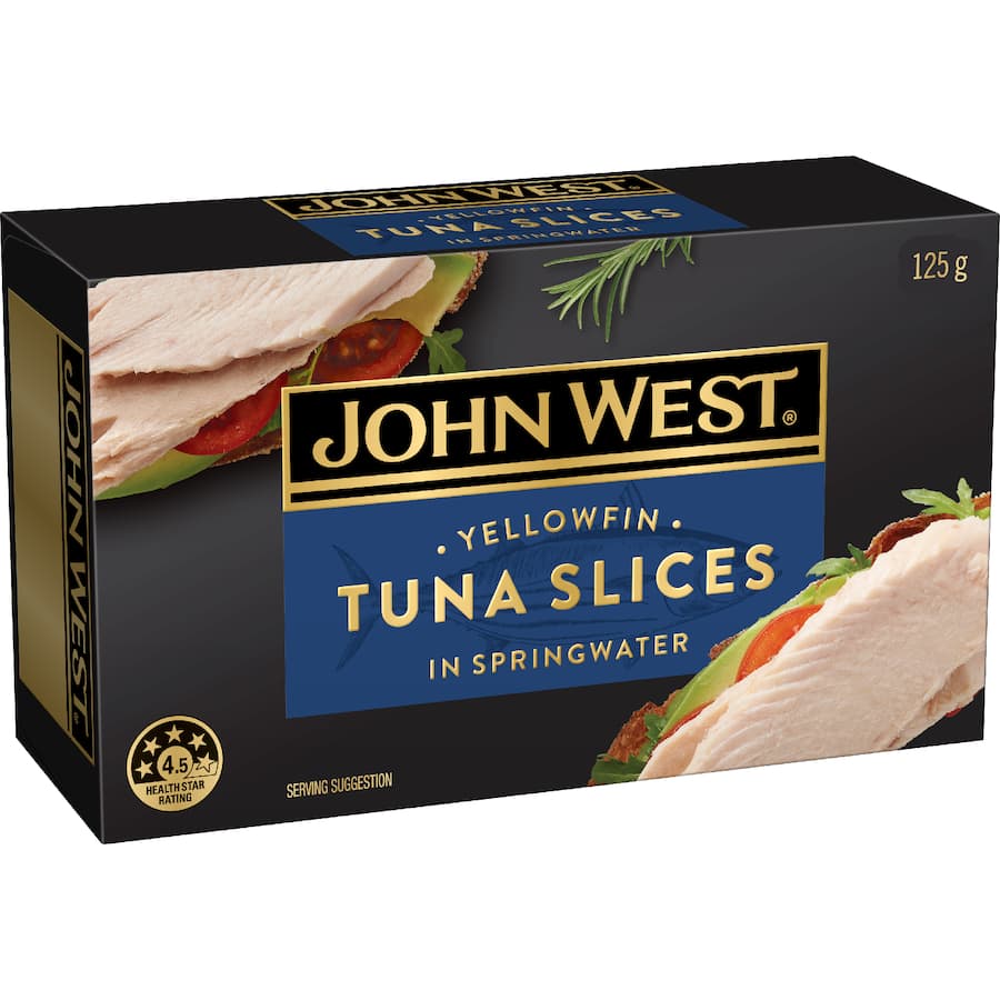 John West Tuna Slices In Springwater Tin 125g