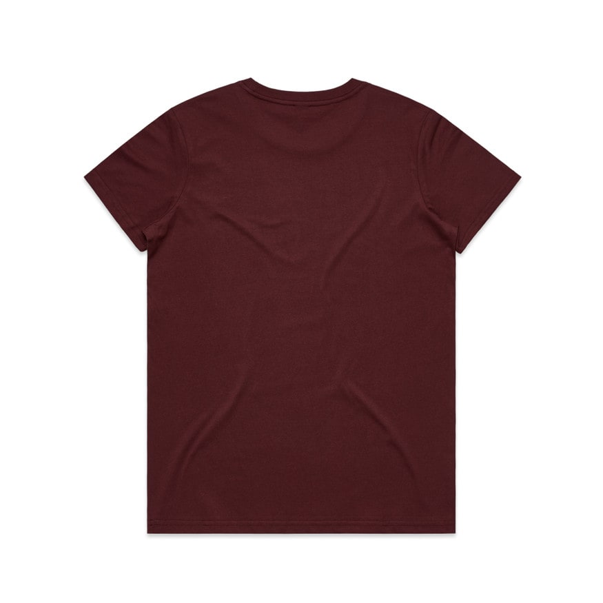 AS Colour, Women's Basic Tee 4051 - Burgundy - XL