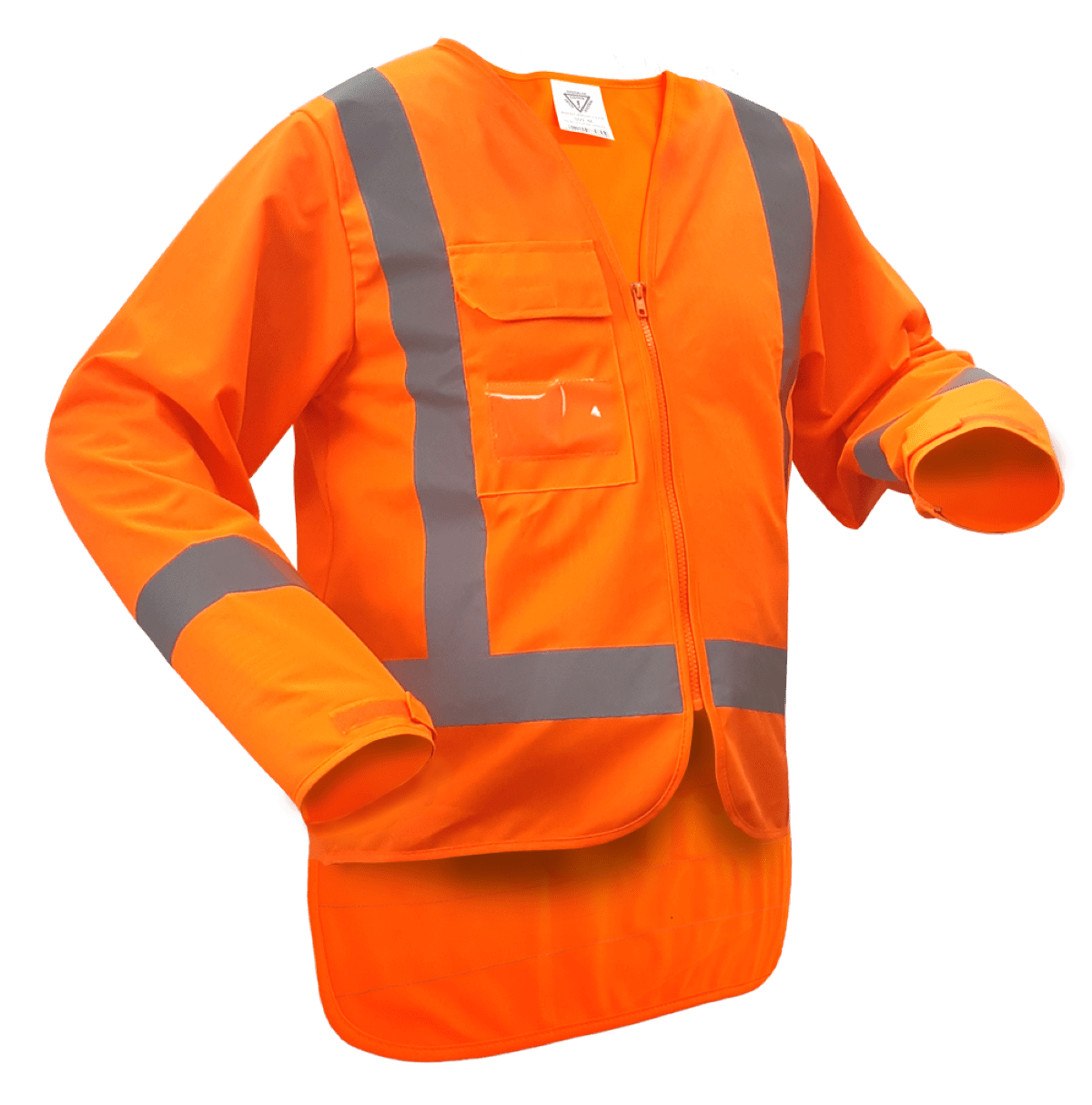 Esko Long Sleeve Safety Vest, AVEST303 (Each) - Fluro Orange - M