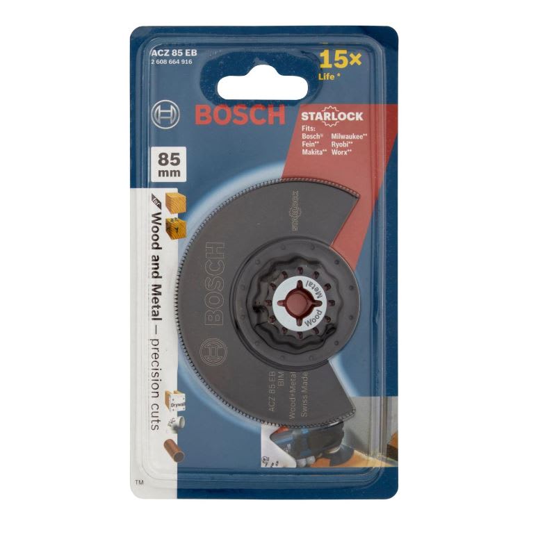 Bosch Multi tool Segment Blade 85mm (Each)