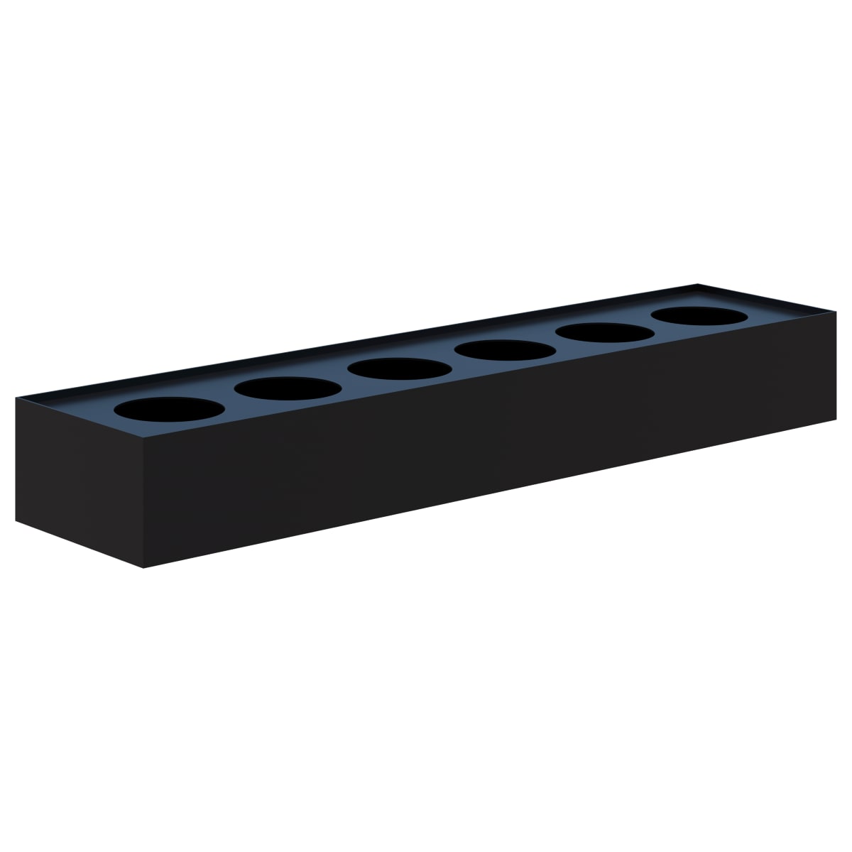 Fortis Steel Planter Box Black