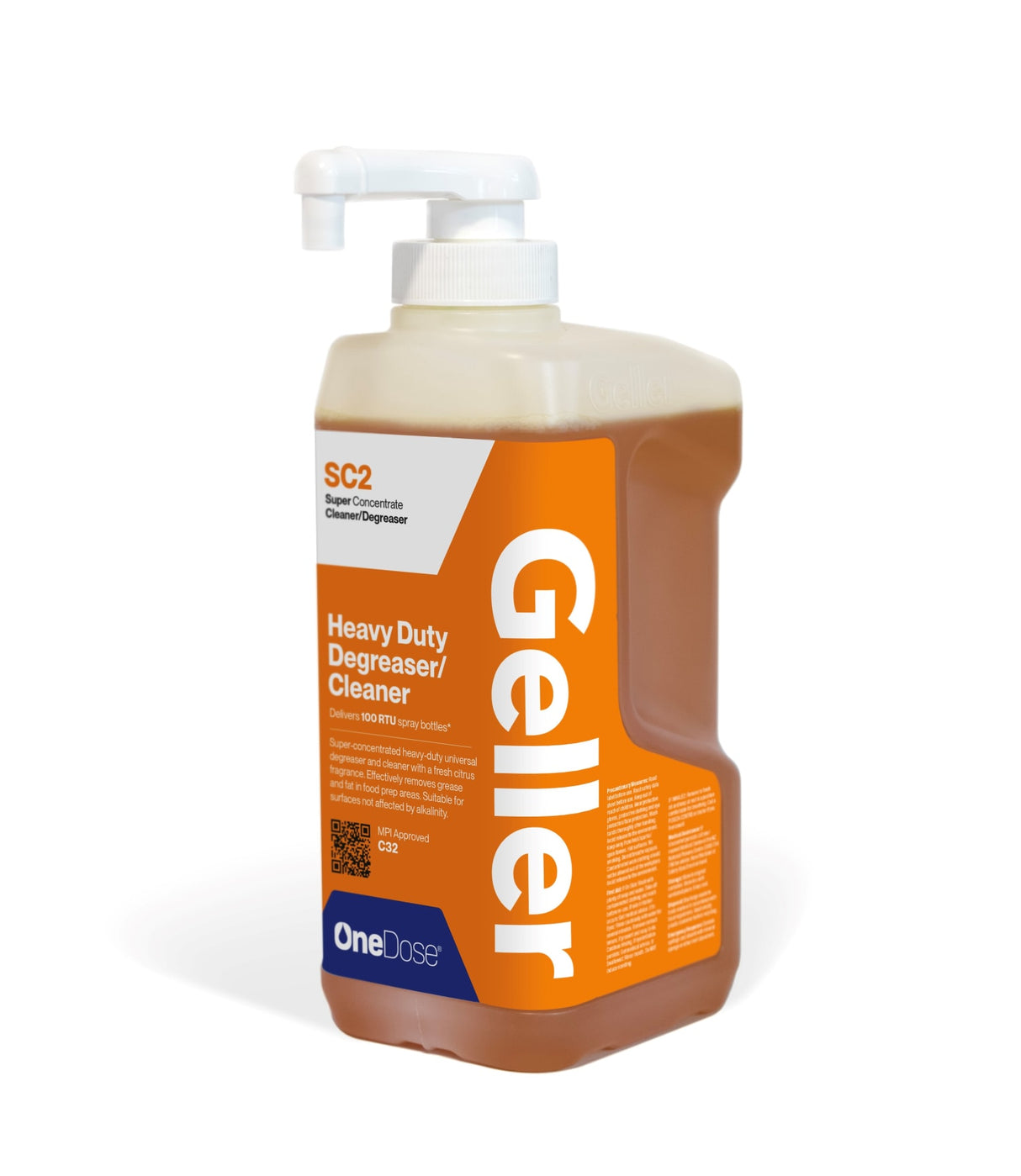 Geller OneDose SC2 Cleaner Degreaser 1L