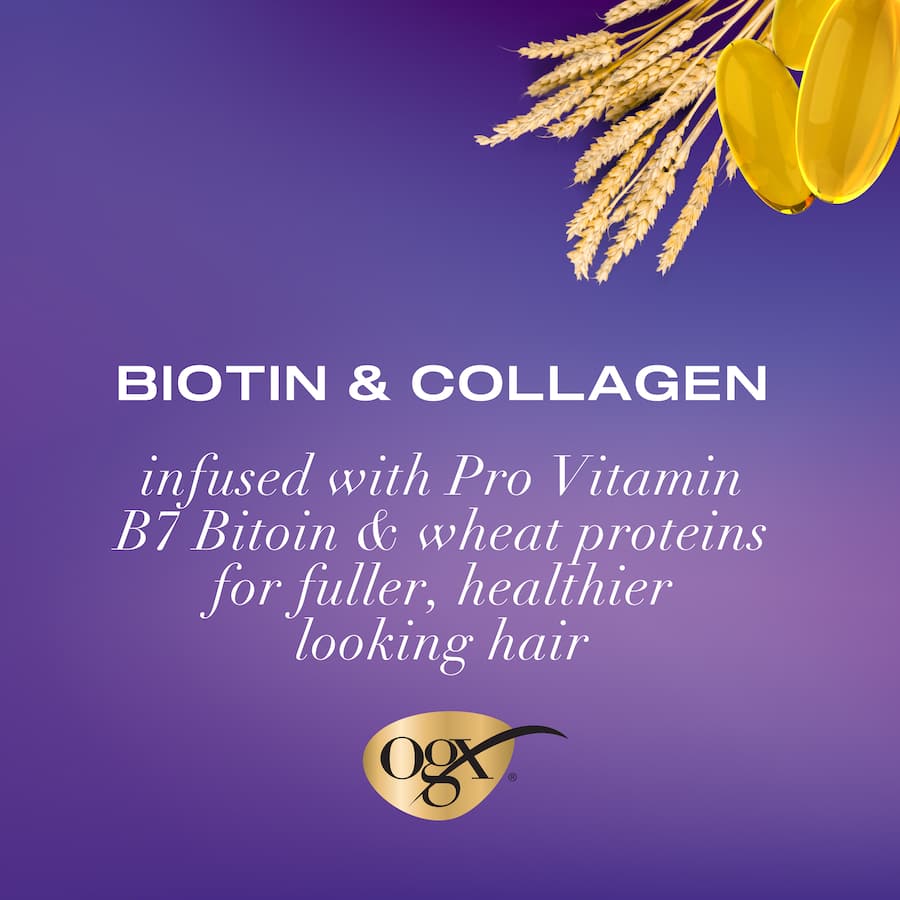 Ogx Thick & Full Shampoo Biotin & Collagen 385mL