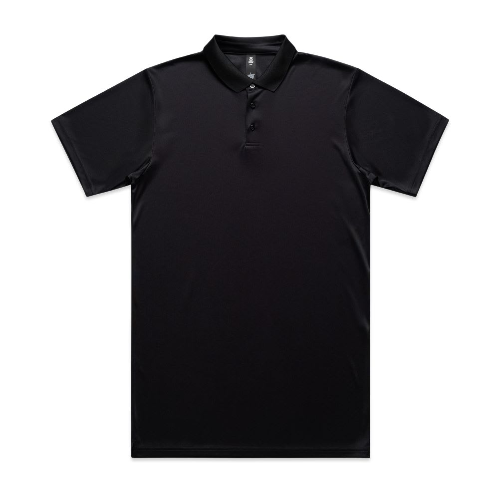 AS Colour, Active Polo 5425 - Black - 3XL