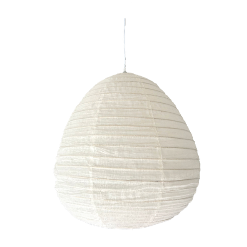 Linen Shade - Pear White (60cm)