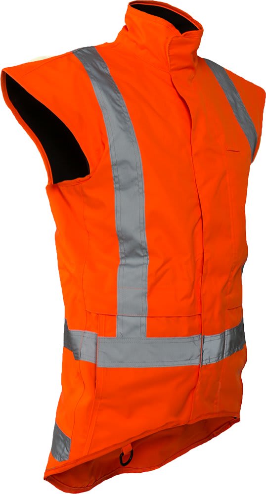 StormPro, TTMC Fleece Lined Vest 10XL, 12XL - Orange
