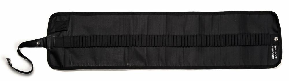 Textile Roll Pencil Case holding 72 colored pencils, lightweight and durable for organized on-the-go creativity.