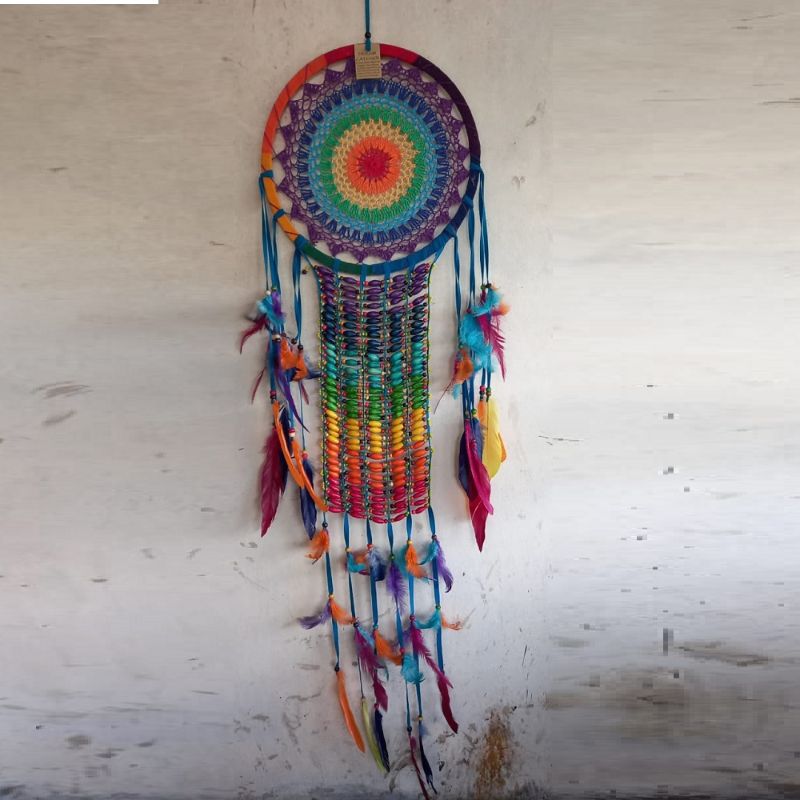Dreamcatcher Multi Colour Boho Style 40cm