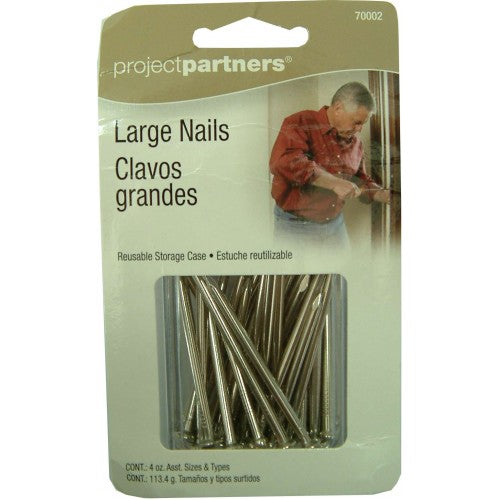 Nail Assortment - Large Sizes 4oz  #70002