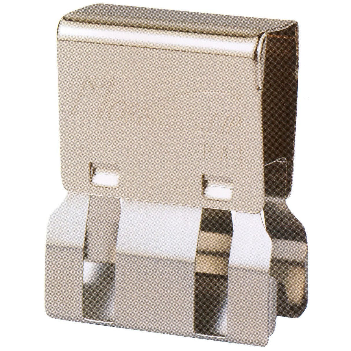 Silver clip pack with 18 clips, each holds up to 60 sheets, ideal for organizing documents efficiently.