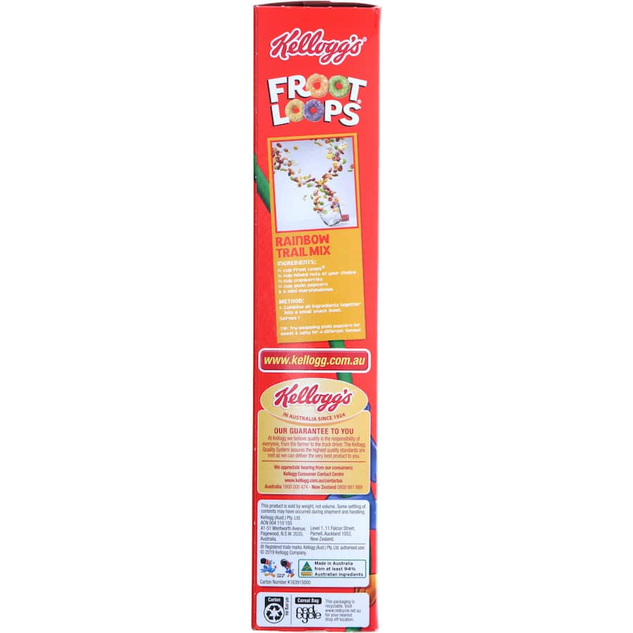 Kellogg's Froot Loops Cereal 285g