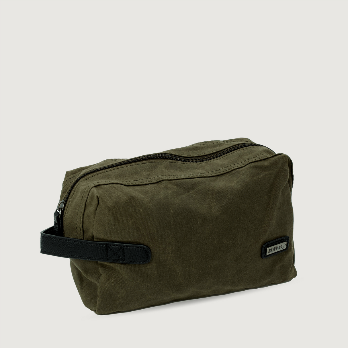 Moana Road - Oilskin Toilet bag - Olive