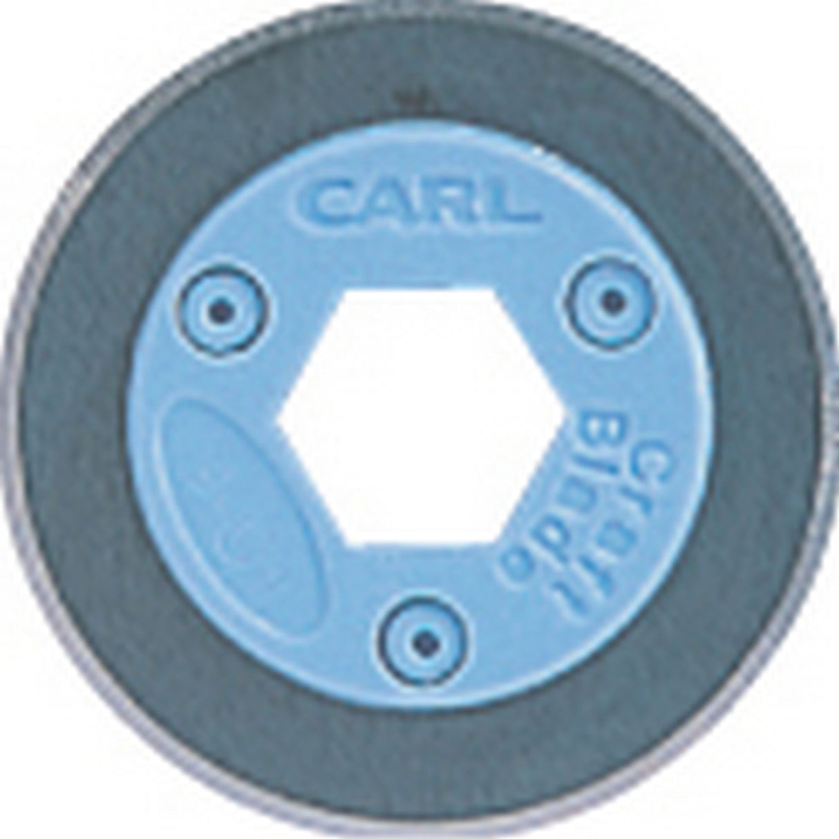 Carl Trimmer Replace Blade Bo1 Straight for precise cutting; fits multiple models and cuts up to 5 sheets at once.