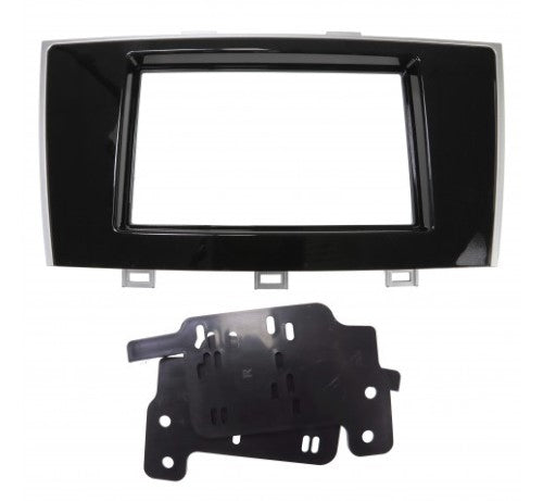 AERPRO DOUBLE DIN BLACK INSTALL KIT TO SUIT TOYOTA HILUX - 173MM X 98MM