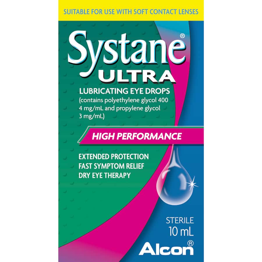 Alcon Systane Ultra Eye Drops 10mL