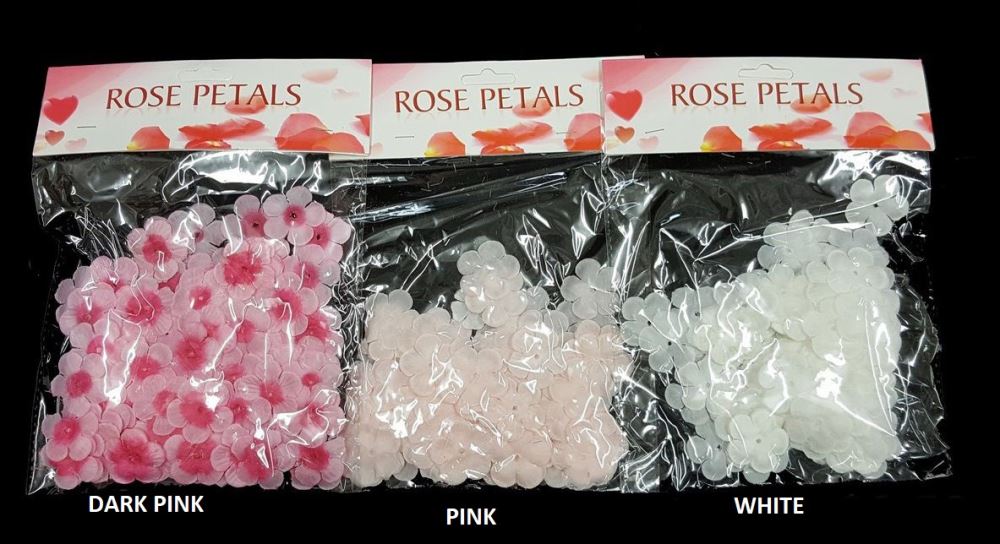 Bag Of White Hydrangea Petals x 150