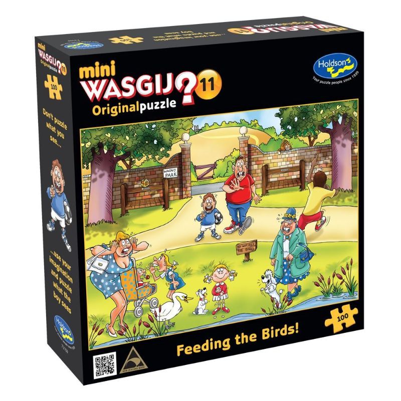 Holdson Puzzle - Wasgij Original 11, 100pc (Feeding the Birds)