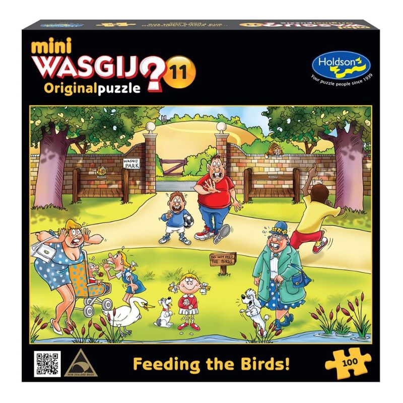 Holdson Puzzle - Wasgij Original 11, 100pc (Feeding the Birds)