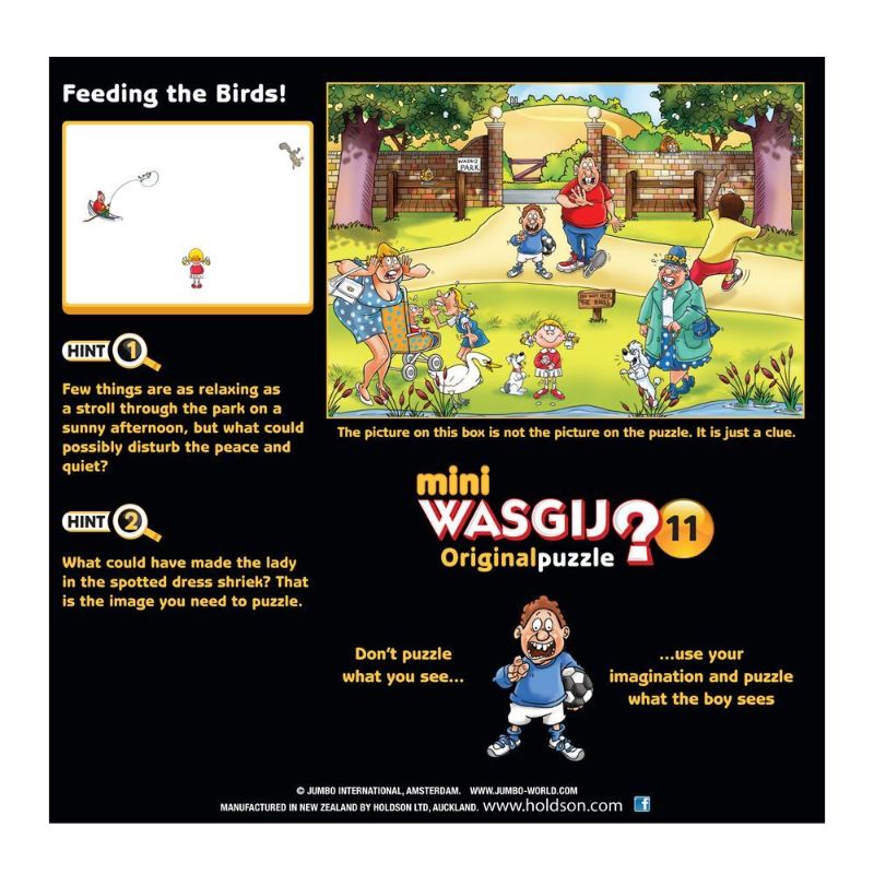 Holdson Puzzle - Wasgij Original 11, 100pc (Feeding the Birds)