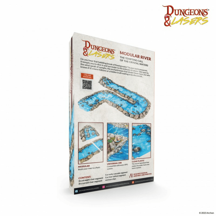 Dungeons & Lasers: Expansion Bits - Modular River