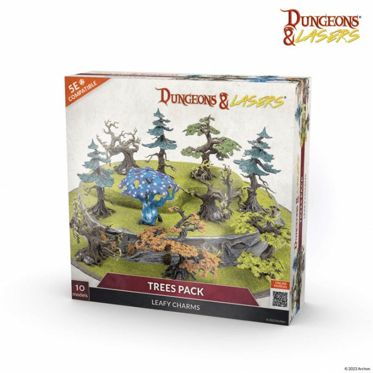 Dungeons & Lasers: Expansion Bits - Trees Pack
