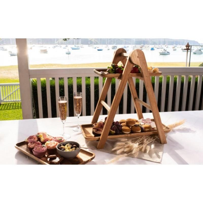 Peer Sorensen 3 Tiered Serving Ladder | Acacia Wood