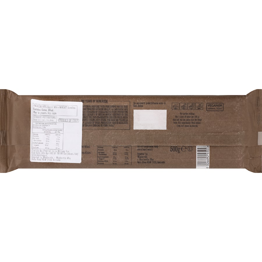 La Molisana Pasta Wholewheat Linguine 500g