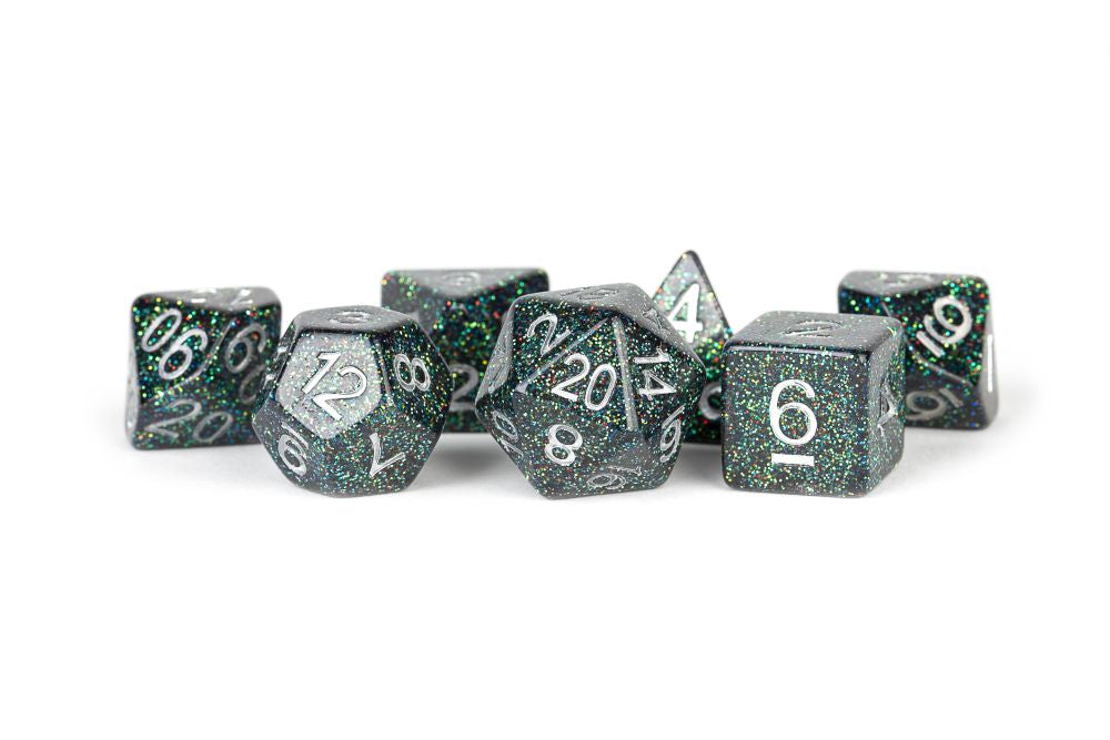 Fanroll: 16mm Resin Poly Dice Set: Astro Mica