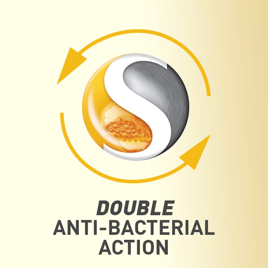 Strepsils Cough Throat Lozenges Soothing Relief Honey & Lemon 48pack