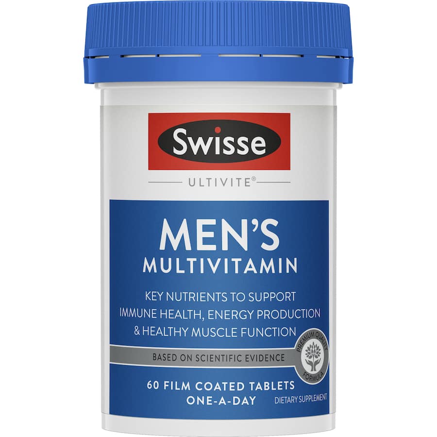 Swisse Ultivite Men Multivitamin Tablets 60pack