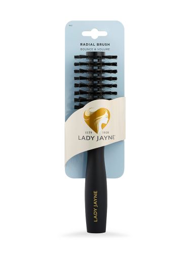 Lady Jayne - Medium Radial Multi-Tuft Bristles Brush