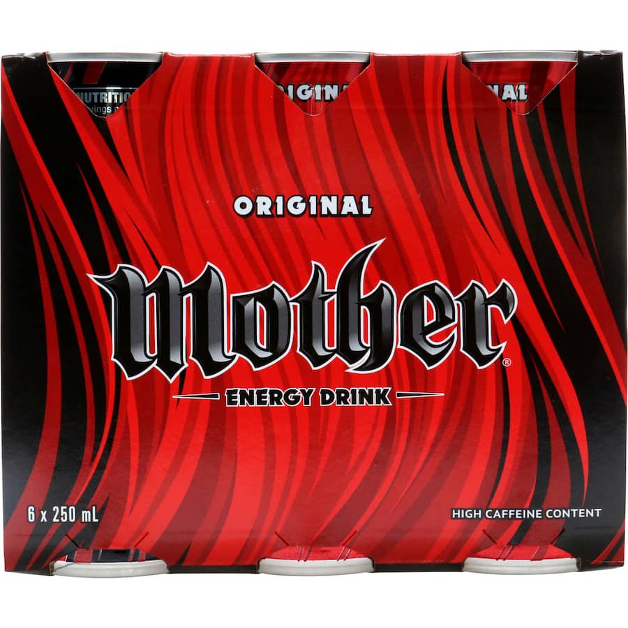 Mother Energy Drink  250ml cans 6pack
