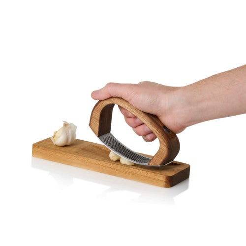 Garlic Press with Chopping Board - AdHoc RoccaAlio