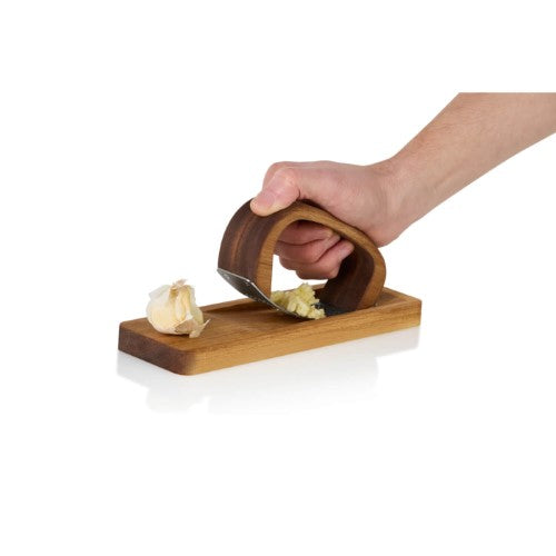 Garlic Press with Chopping Board - AdHoc RoccaAlio