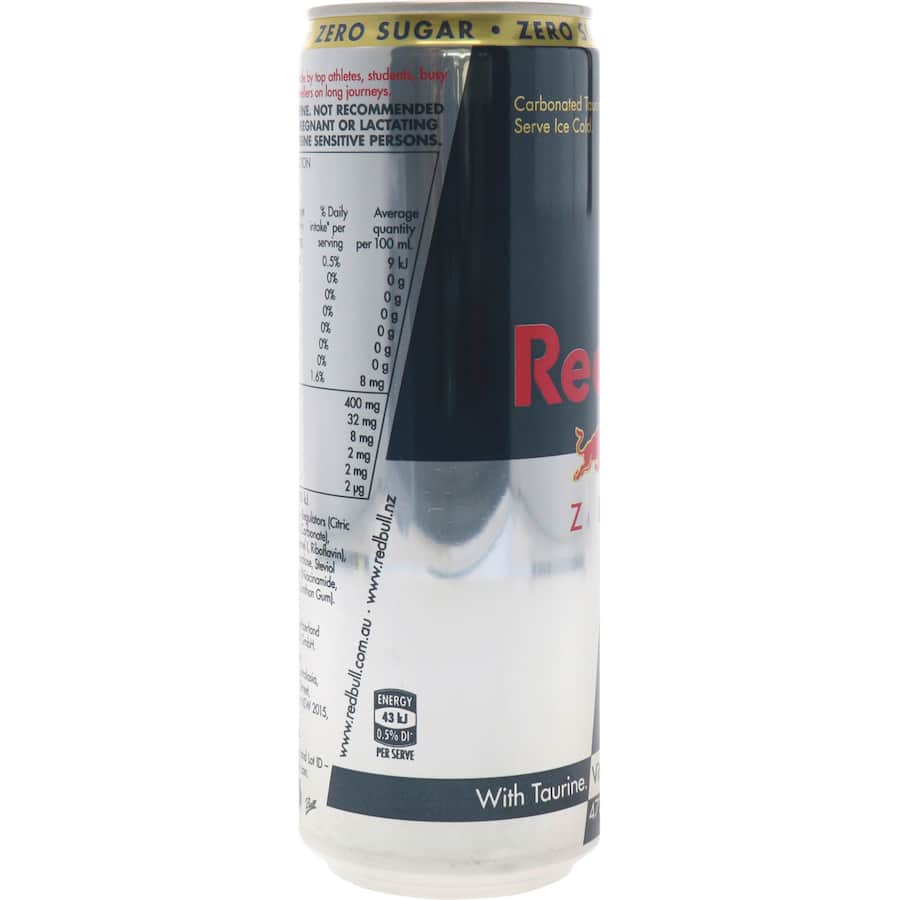 Red Bull Zero Energy Drink  Single can 473mL