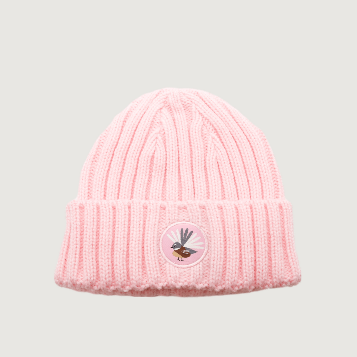 Moana Road - Kids Beanies - Piwakawaka / Pink - 2 units