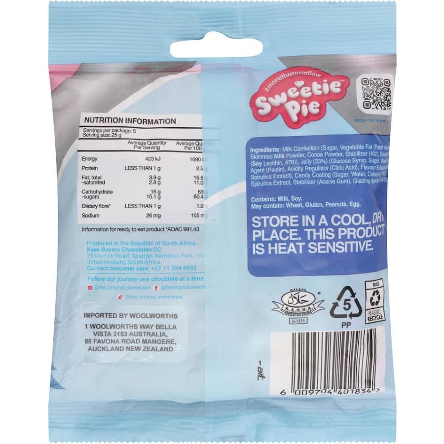 Sweetie Pie Sweets Monster Gems 125g