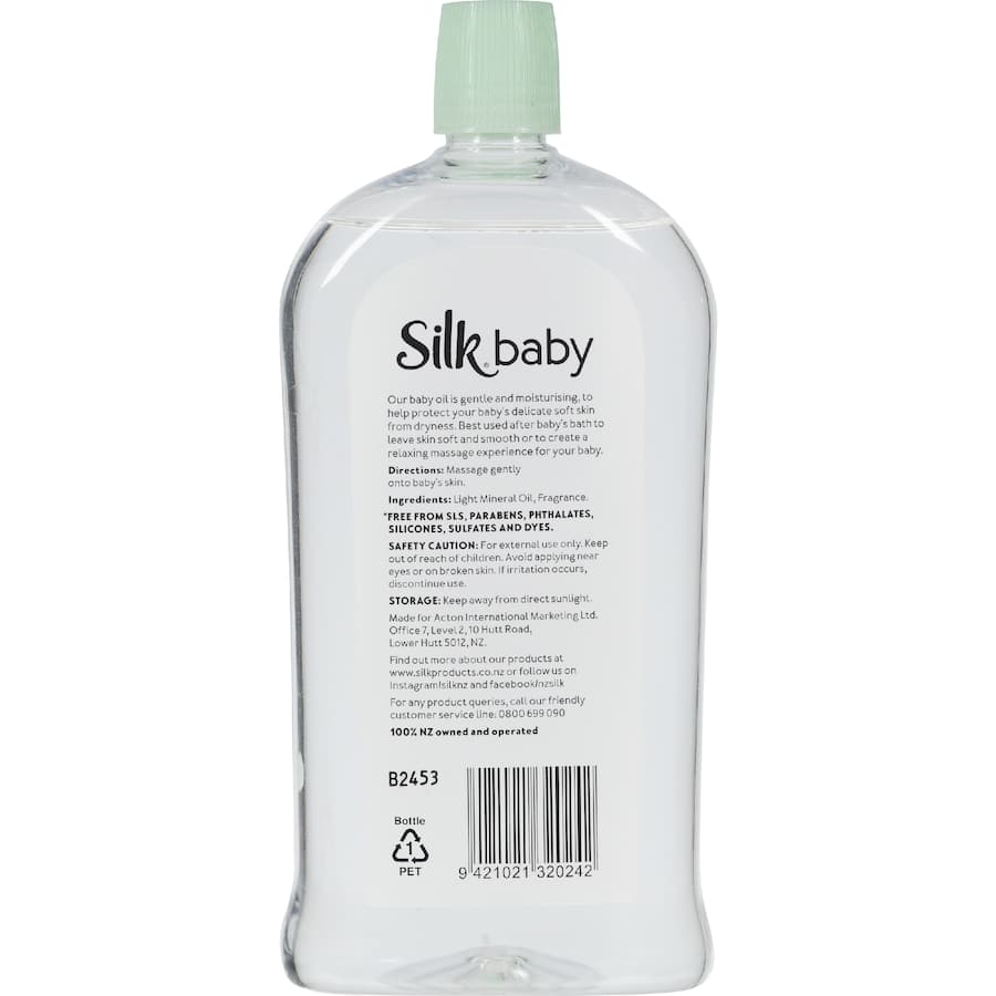 Silk Baby Oil 500mL