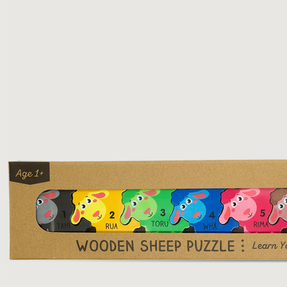 Moana Road - Wooden Sheep Puzzle - Sheep - 2 units