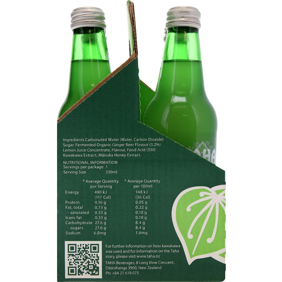 Taha Sparkling Tonic Water 4pack