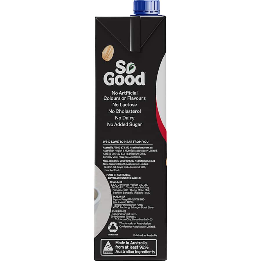 Sanitarium So Good Oat Milk High Protein Carton 1L